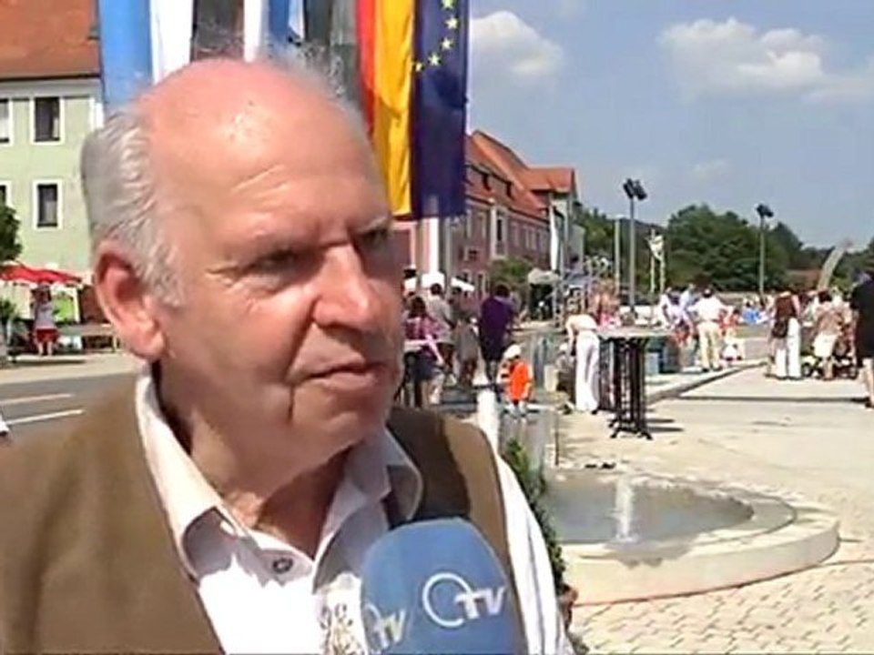 Einweihung Marktplatz Wernberg-Köblitz