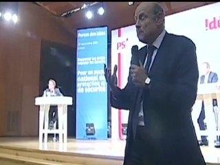 Jean-Marie Le Guen au forum des idées sur la sécurité