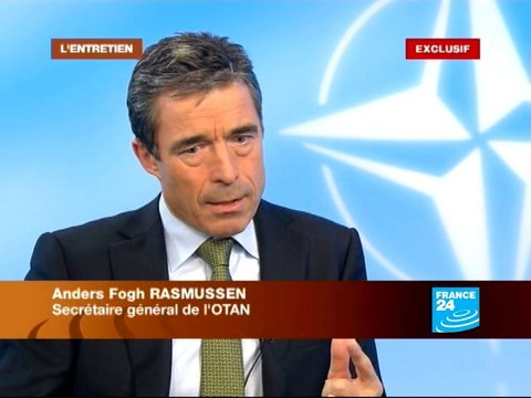 Anders Fogh Rasmussen, le secrétaire général de l'Otan
