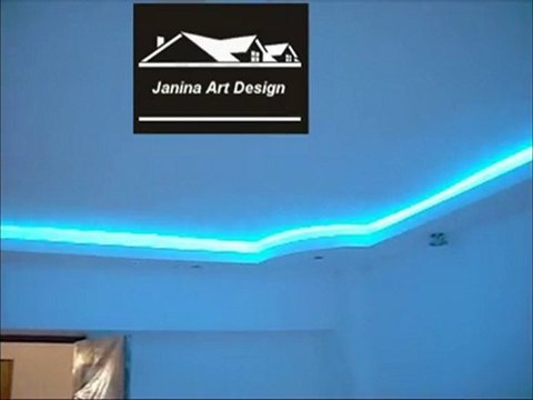 Forme rigips,modele gips carton scafe lumini personalizate