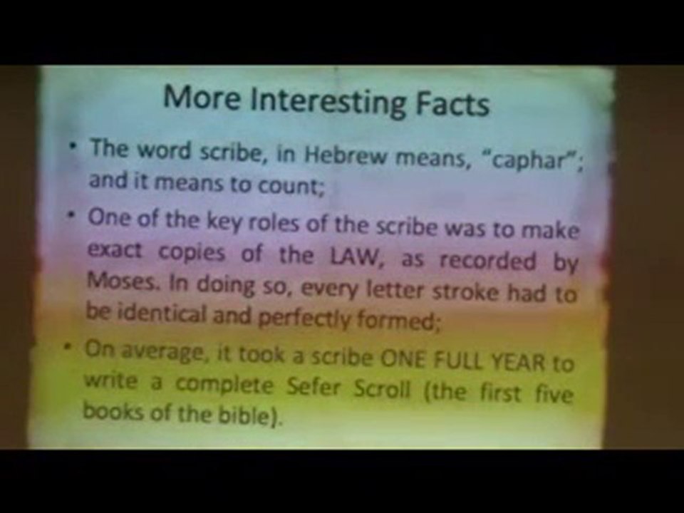 The History of the Prophetic Scribe: Prophetic Writing