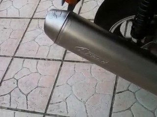 Leovince 4 Road sur Scoot GY6 152qmi