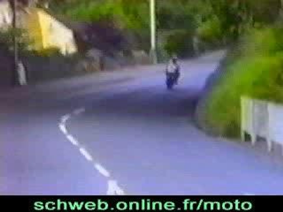 l'accident de moto le plus drole
