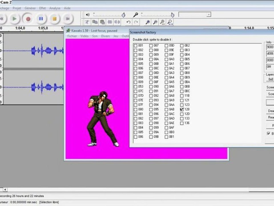 tutorial mugen 1: Ripper les sprites