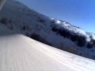 Nouvelle piste pour relier Praz au TS  Plan des Fours