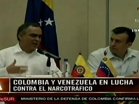 Encuentro entre ministros de Venezuela y Colombia