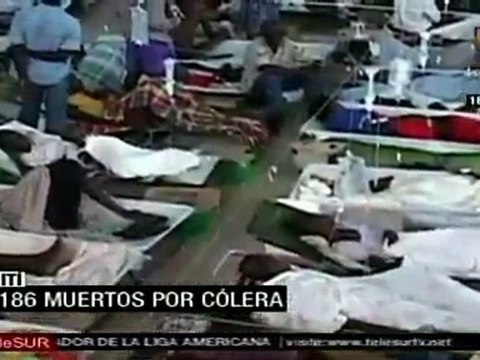 1.186 muertos por cólera en Haití