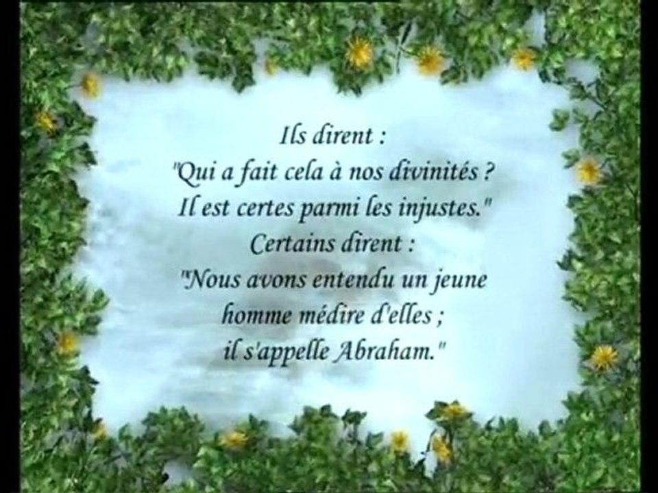 Le Prophète Abraham piège les idôles