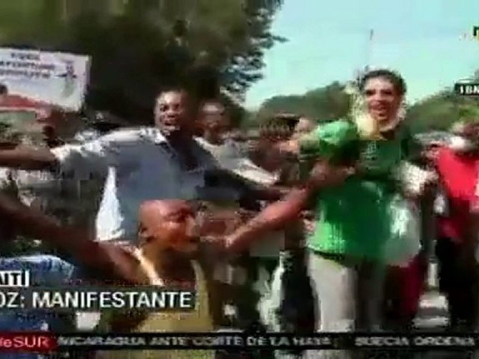 Continúan protestas en Haití en contra de la Minustah