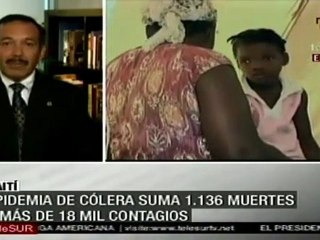 OPS afirma que Epidemia de cólera afectará a cientos de mi
