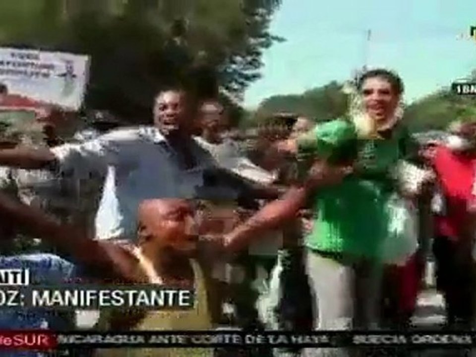 Continúan protestas en Haití en contra de la Minustah