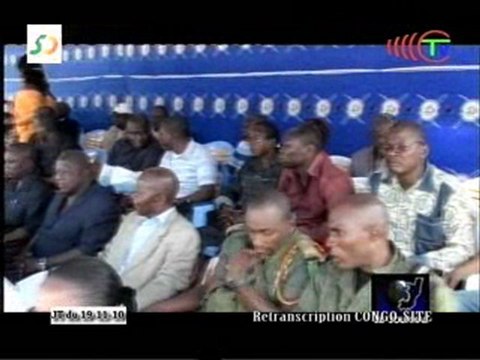 Remise des bâtiments de l'école primaire de Lokakoua