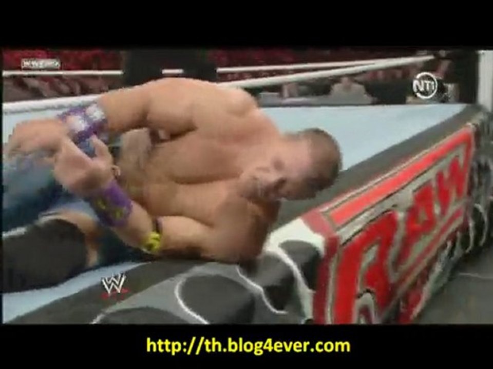 Catch Attack Raw 19/11/10-John Cena VS David Otunga