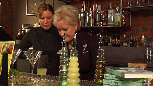 Inspired Sips - Kathy Casey Doug Fir Sparkletini Cocktail