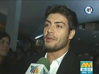 REPORTAJE DE HECHOS AM A NOVELA  JUNTOS Y ANDRES PALACIOS