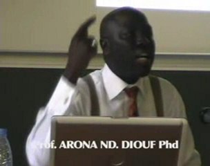 TRANSPARENCE - Conférence Professeur Arouna Ndoffène Diouf