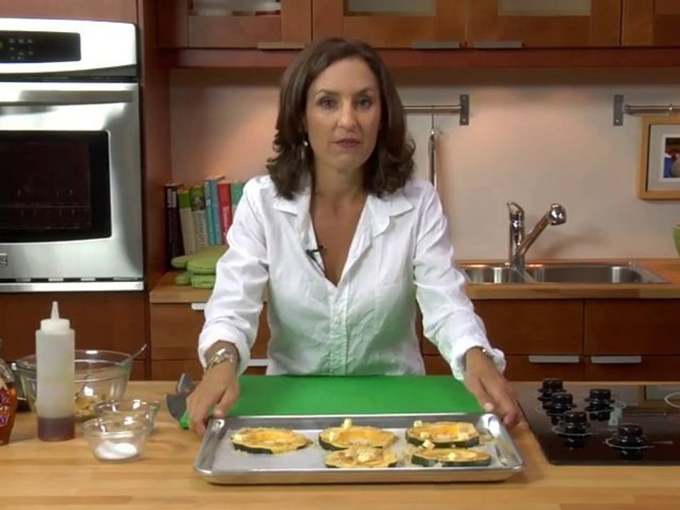 Squash with brown sugar and maple syrup recipe