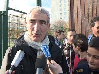 Raymond Domenech reprend l'entraînement... des moins de 11 ans