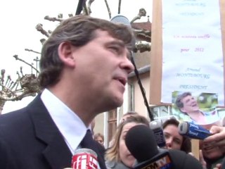 Arnaud Montebourg candidat à la présidentielle de 2012