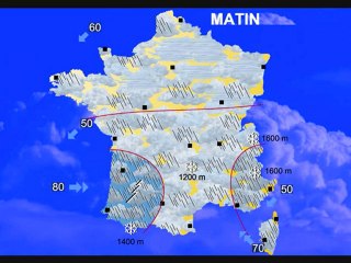 Météo 21 novembre 2010: Vigilance pluies