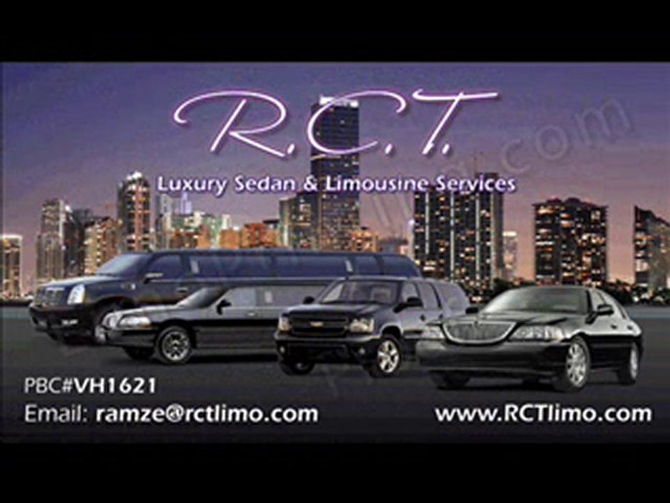 Limousine Service Rentals Margate Plantation  Florida