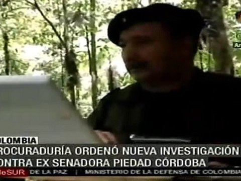 Procuraduría colombiana ordena nueva investigación contra Piedad Córdoba