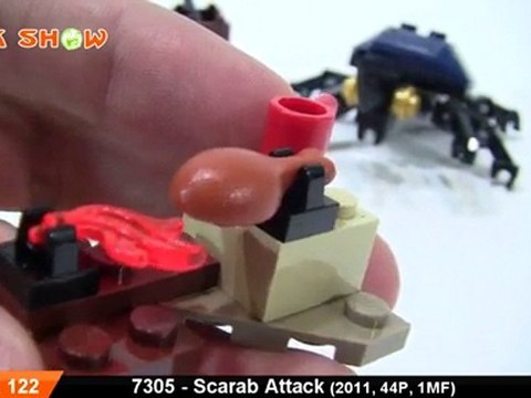 LEGO Pharaoh's Quest Scarab Attack Review : LEGO 7305