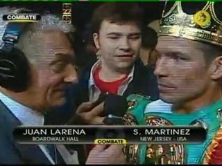 REPORTAJE RING SIDE MARAVILLA MARTINEZ