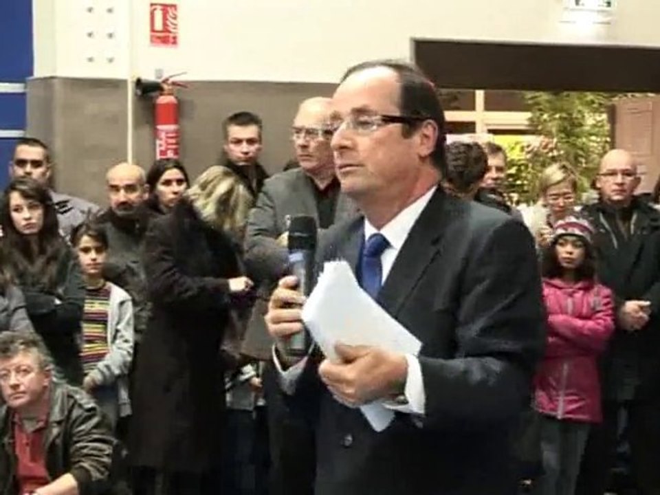 TULLE REMISE DES IPAD ET ALLOCUTION DE FRANCOIS HOLLANDE