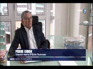 Pierre cohen parle de la Police Municipale a Toulouse