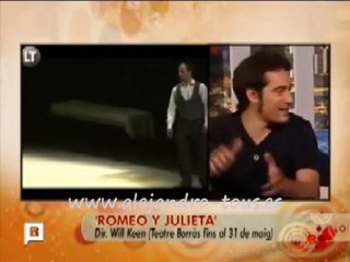 Alejandro Tous. Entrevista La Tarda. Parte 1/2