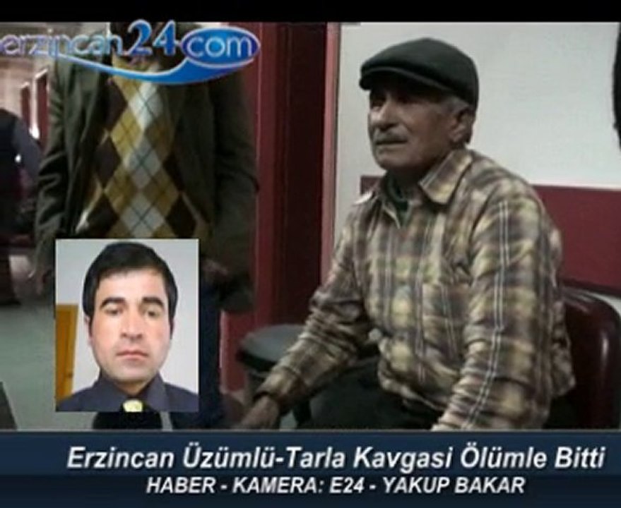 Erzincan Üzümlü Tarla Yüzünden Çıkan Kavga Ölümle Bitti