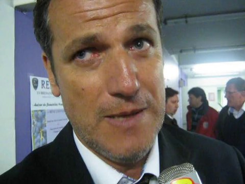 Rugby - Reaction de C. Niogret (president) apres USB - Macon