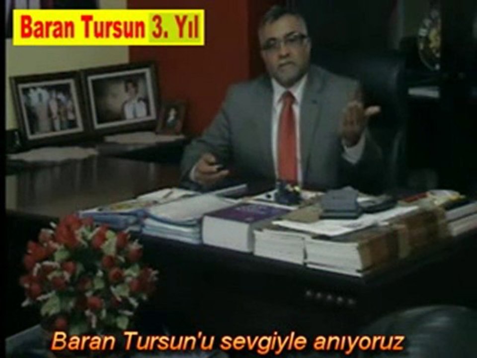 3. ölüm yıl dönümünde  Baran Tursun'u anarken...