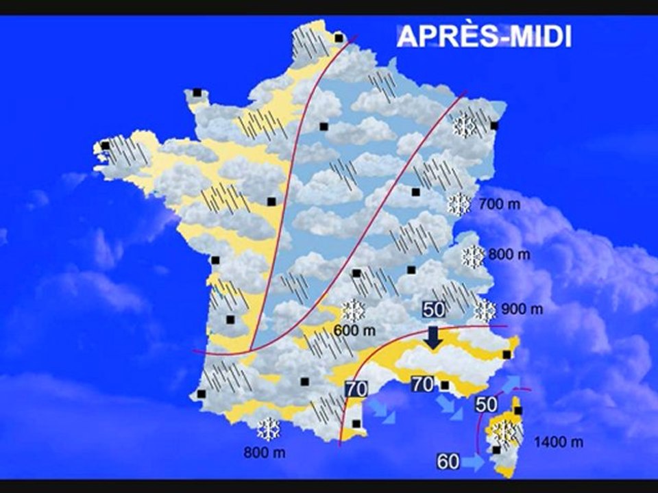 Météo 22 novembre 2010: Neige et froid la semaine prochaine