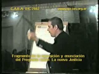 Con la nueva política tendremos una nueva Justicia