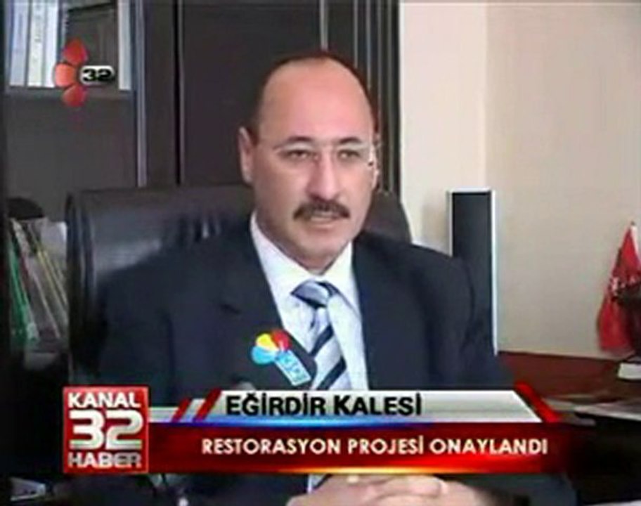 Eğirdir Kalesi Restorasyon Projesi Onaylandı..