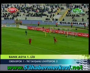 Orduspor: 1 - TKİ Tavşanlı Linyitspor: 2