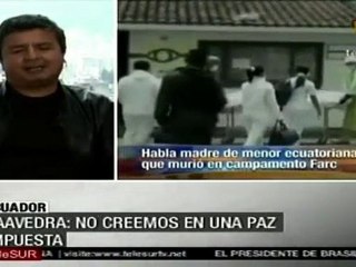 Población de la frontera Ecuador-Colombia,vive atrapada en la violencia e injustamente criminalizada