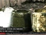 Kenianos de barrios pobres viven en condiciones insalubres,