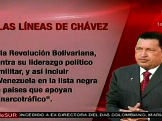 Chávez denuncia que EEUU quiere usar a narcotraficante Makl