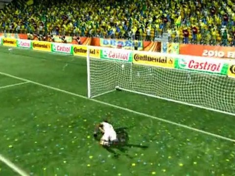 Grupo G - P29-Brasil-Costa de Marfil Simulacion 2010 FIFA World Cup South Africa de EA Sports