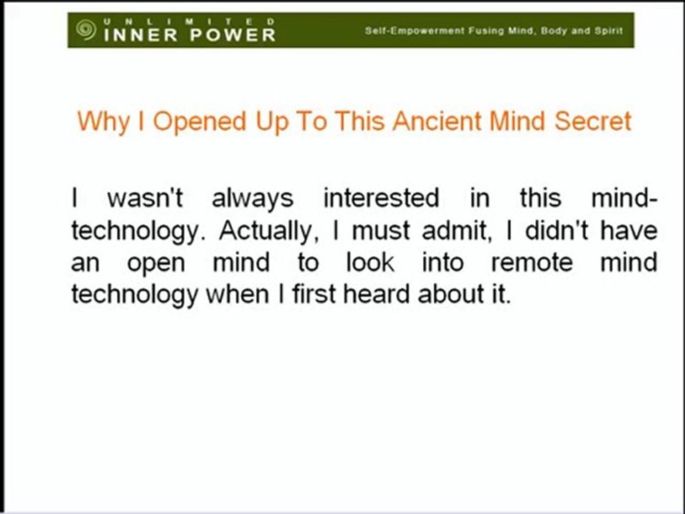 Amazing Mind Secrets Used by Native American Elders