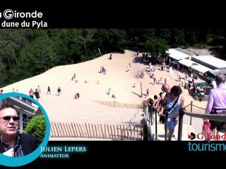 Julien Lepers aime la Gironde et la dune du Pilat
