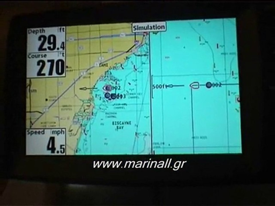 917 cx GPS PLOTTER HUMMINBIRD