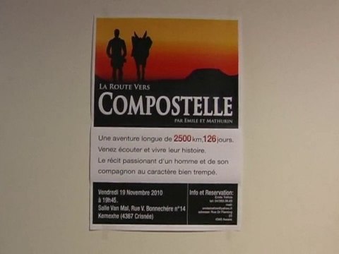 Le pèlerinage de St-Jacques-de-Compostelle de Mrs Trefois