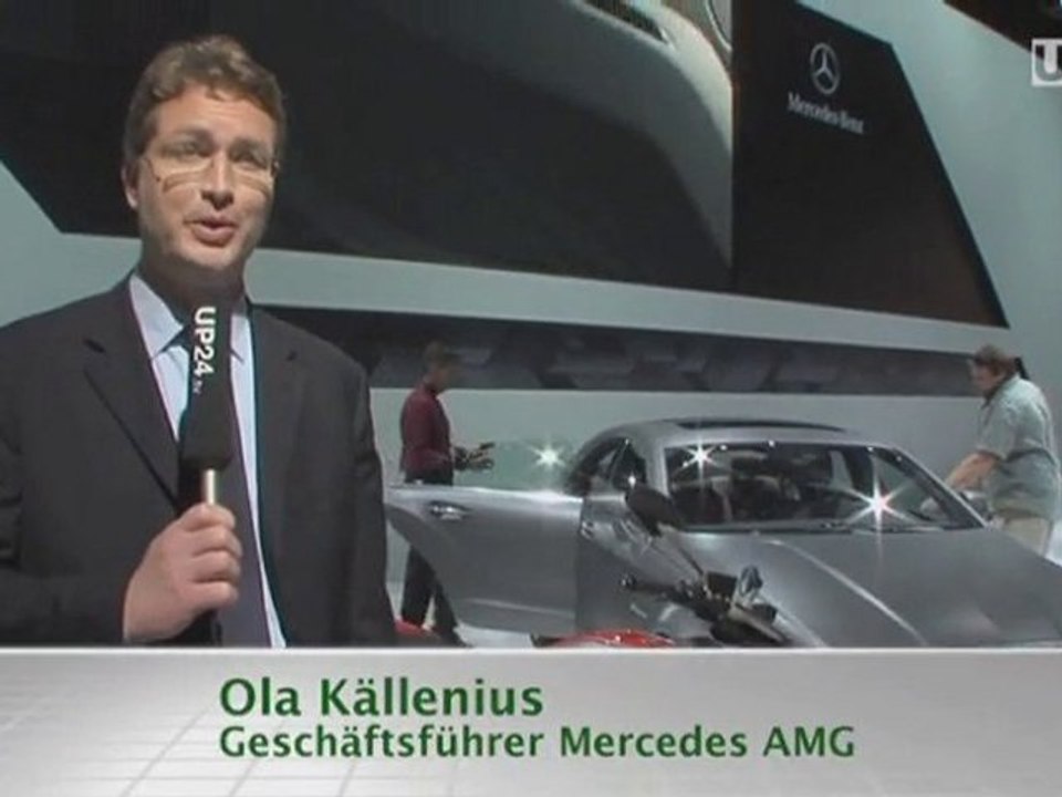 UP24.TV LA AutoShow 2010:  Mercedes AMG - DUCATI (DE)