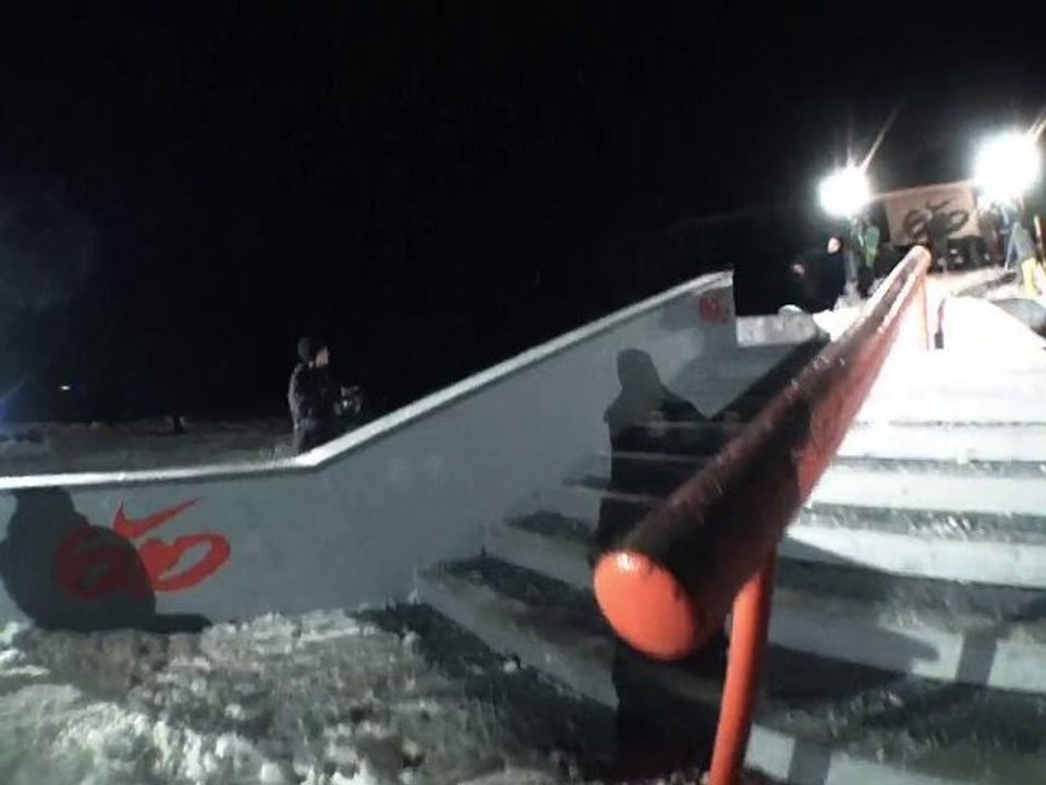 Make the Nike 6.0 STAIRSET BATTLE happen in Les Arcs!