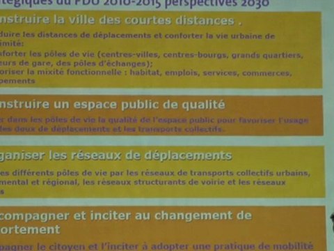 17(1). Plan de déplacements urbains 2010-2015