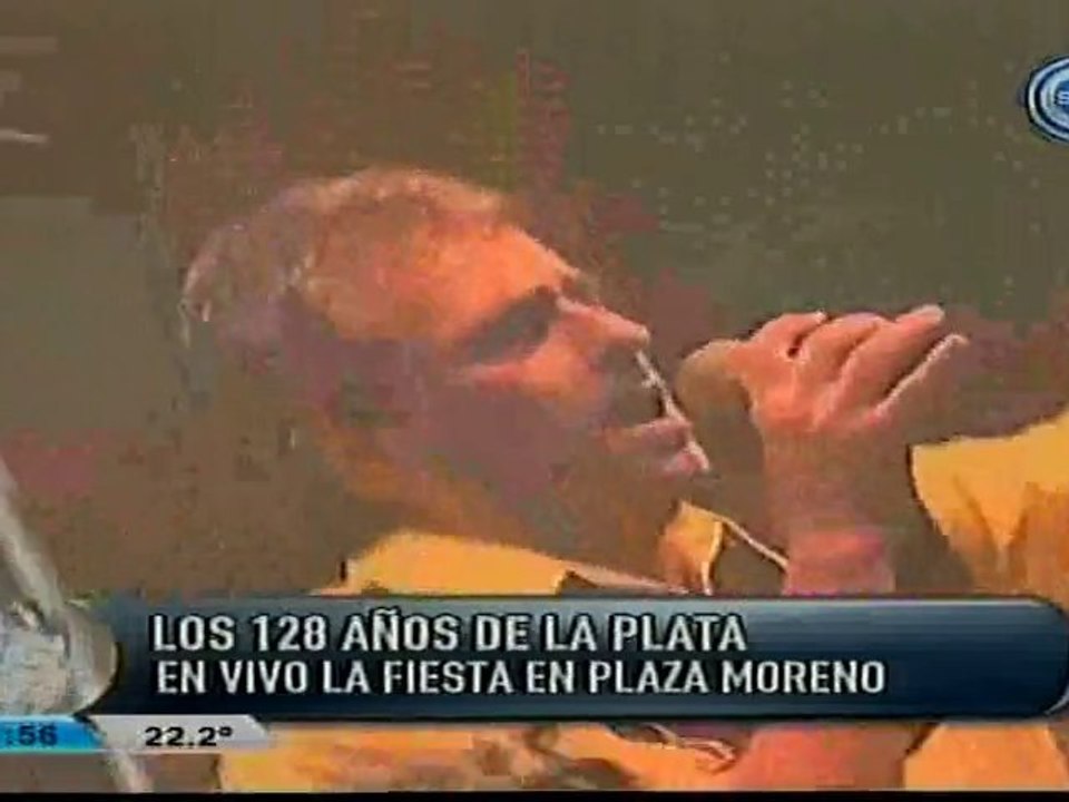 01/13 La Plata 128 Aniversario, Auténticos Decadentes-Diosa